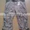 2013 China manufacturer's Cotton Poplin Belted Capri Cargo Shorts