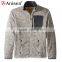 Pacific casual hiking mens sweater fleece jacket with chest pocket