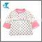 2016 New 100% Cotton winter baby romper set with pattern