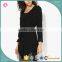 Custom Wholesale Elegant Woman Long Jacket Black Parka Women Winter Coats Latest Apparel