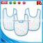 Wholesale Cute Printing Fancy Cotton Custom Soft Cheap Baby Bibs With Dobby