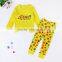 S15529A 2017 Newest Design Lovely kids cotton pajamas sleepwear