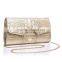 Fashion Golden Small Party/wedding Bags Diamonds Purse Day Clutches Chain Shoulder Bags Women Cluthes