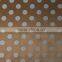 Factory made a order production dots fabric, polyester woven textile