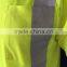 Mens high visibility 3M reflective tape ANSI 107 warning t-shirt