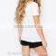 Ladies fashion t shirt woman tshirt