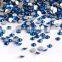 capril blue diamond drill flat back nail art rhinestones for nail salon