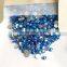 SS20 sapphire 206 AB color flat back nail art rhinestone