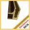 golden color brass extrusion garage door hardware
