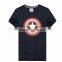 (New Arrival) Captain America T-Shirts for man, 100% cotton T-Shirts, Captain America design T-Shirts