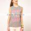 New printing cotton top for girls,