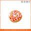 YK ICTI OEM adorable cotton colorful handmade PLUSH DOUGHNUT CUSHION