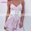 Hot Women Bandage Shape-Making Lace Up White Belt Fashion Wide Waist Belt Women