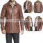 HLI Men's Leather Jackets, High quality Genuine leather jacket for men