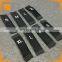 Small size flag shape garment bag shoes woven label