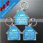 Eco-friendly cheap blank printed acrylic key chain