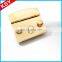 High Quality Woman Clasp Closure Metal Clip Bag Lock For Handbags/Briefcase Fitting