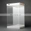Customized Square LED light Clear Acrylic Display Box Case For Toy / Scale Model Car / Plane