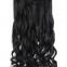 No Lice Double Wefts  Natural Black 10inch Brazilian Curly Human Hair 20 Inches