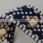 Wholesale polyester jacquard ethnic eyelet ribbon trim