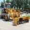 1.5ton mini front end wheel loader with wood splitter