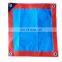 Large Capacity Orange Blue PE Laminated Tarpaulin