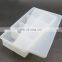 Food grade silicone eight grid ice mold with cover