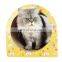 Durable corrugated paper detachable scratching board/ cave toy for cat