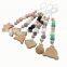 Wholesale Beach Wooden Baby Toy Beech Pacifier Clip