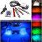 Interior Strip Lamp 9 LED Remote Control Light Remote Control floor lights car Decorative atmosphere lamp