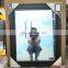 gold color antique plastic frame mirror for supper market supply