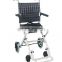 Lightweight four wheels aluminium alloy folding elderly people tray white handicap rollator walker for adults