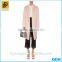 2016 new fashion pink thin european trench coat