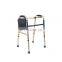 Lightweight aluminum folding 2 wheel walker for old man