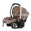 China Manufacturer linen fabric aluminum stroller 3 in 1 with car seat baby stroller combo