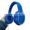 over the head best sound speaker soft ear colorful headphone for music haker