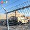 Airport Security Fence With Y Post