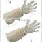 HANDLANDY Hot sale home work long pigskin leather garden gloves ladies garden glove,rose pruning gloves