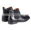 New Choice Black Shinning Men Genuine Leather Formal Ankle Boots Simple Design Wholesale Men's Shoes