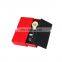 Boutique Custom Premium Red Art Paper Drawer Gift Box with Foam Insert for Watch Packaging Box