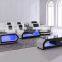 LED Lights U Shaped Sectional Couch Modern Leather Living Room Sofa Set