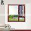 latest window low price  design aluminum casement window with magnetic control blinds.