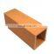 Durable FRP pultrusion profile Anti-UV GRP rectangle tube fiberglass square tube