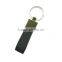 Luxury Hot Sale Real Genuine Ostrich Skin Leather Key Chain Key Ring