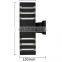 Aluminum Outdoor Up And Down Wall Lamp Modern Surface Mounted Garden Wall Light