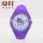 Analogue watches with silicone band nice choice for gift