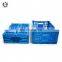 plastic foldable egg transport crates vented movable boxes storage basket for moving and storage