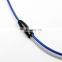 Indoor 3m LC-LC OS2 sm duplex armored blue color fiber patch cord