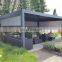 free standing cantilever bioclimatic aluminum pergola louver motorized waterproof price for garden