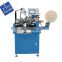 US3000D Automatic hot cold knife fabric lace ribbon cutting and folding machine, textile woven tape label cut fold equipment